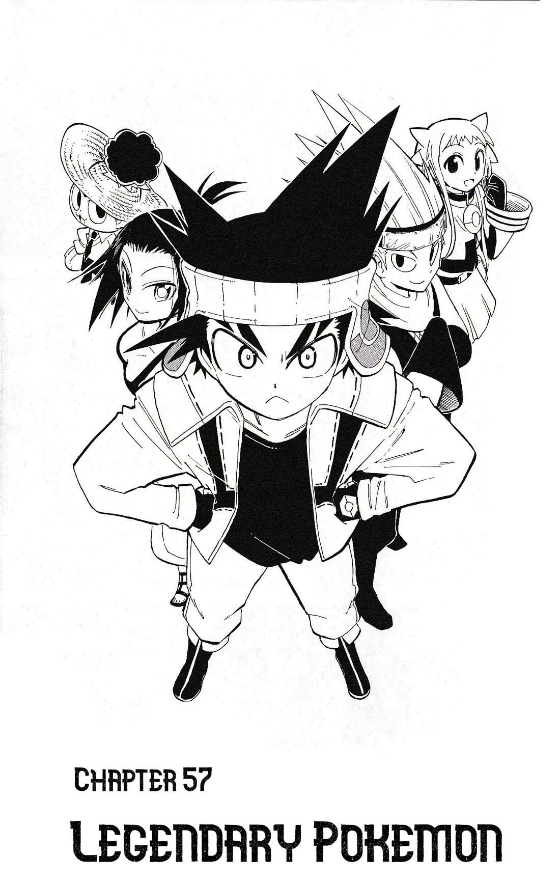 Pocket Monster Reburst Chapter 57 page 1 - Chapter 57: Legwndary Pokemon