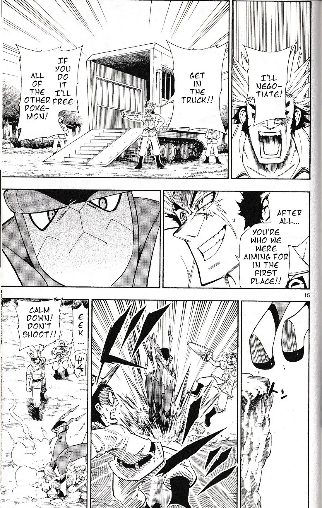 Pocket Monster Reburst Chapter 57 page 15 - Chapter 57: Legwndary Pokemon