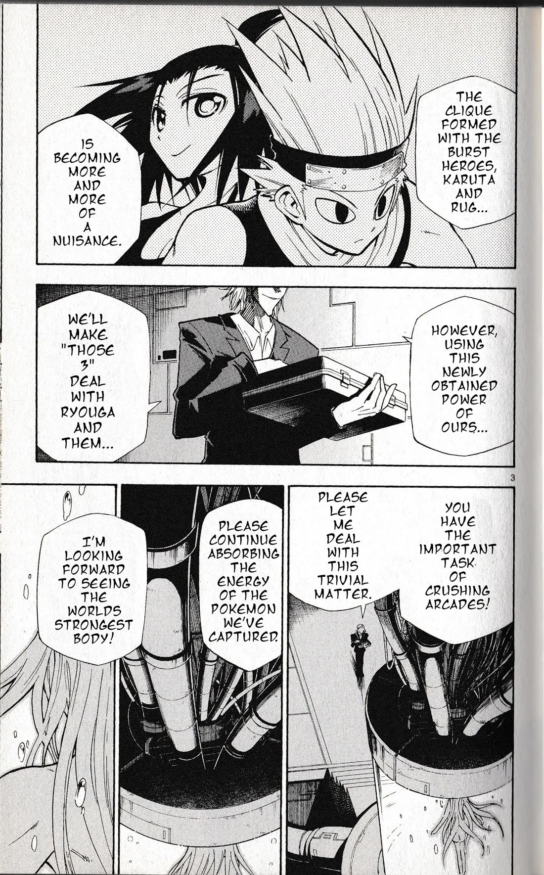 Pocket Monster Reburst Chapter 58 page 4 - Chapter 58: The Three Assassins