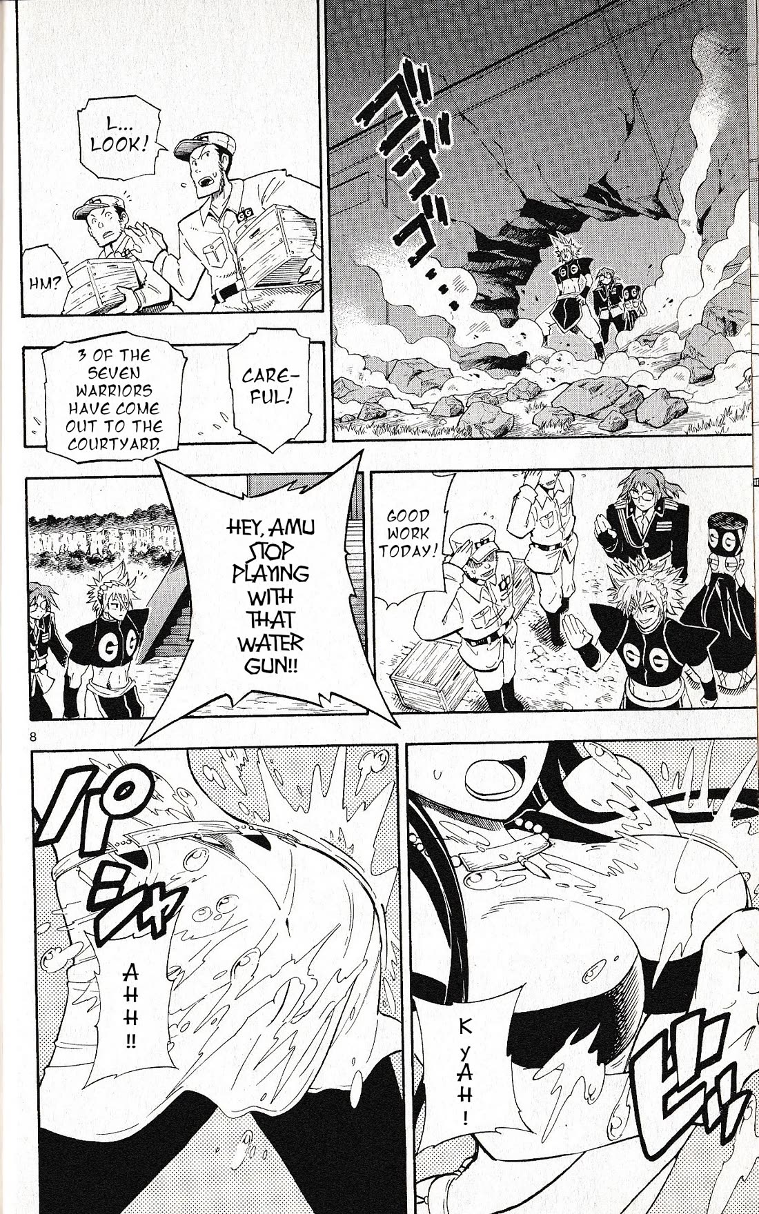Pocket Monster Reburst Chapter 58 page 9 - Chapter 58: The Three Assassins