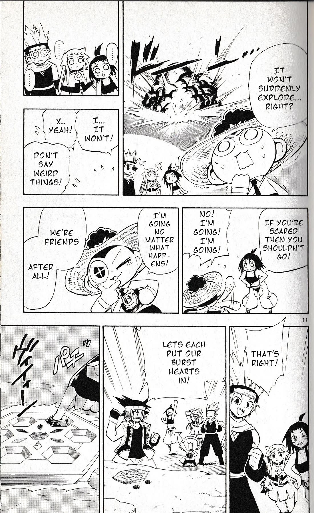 Pocket Monster Reburst Chapter 59 page 11 - Chapter 59: The Three Generals