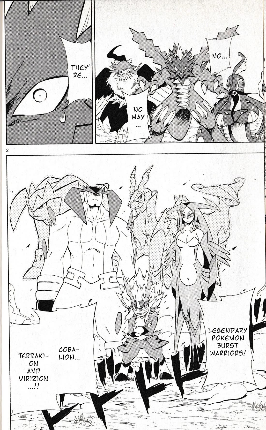 Pocket Monster Reburst Chapter 59 page 2 - Chapter 59: The Three Generals