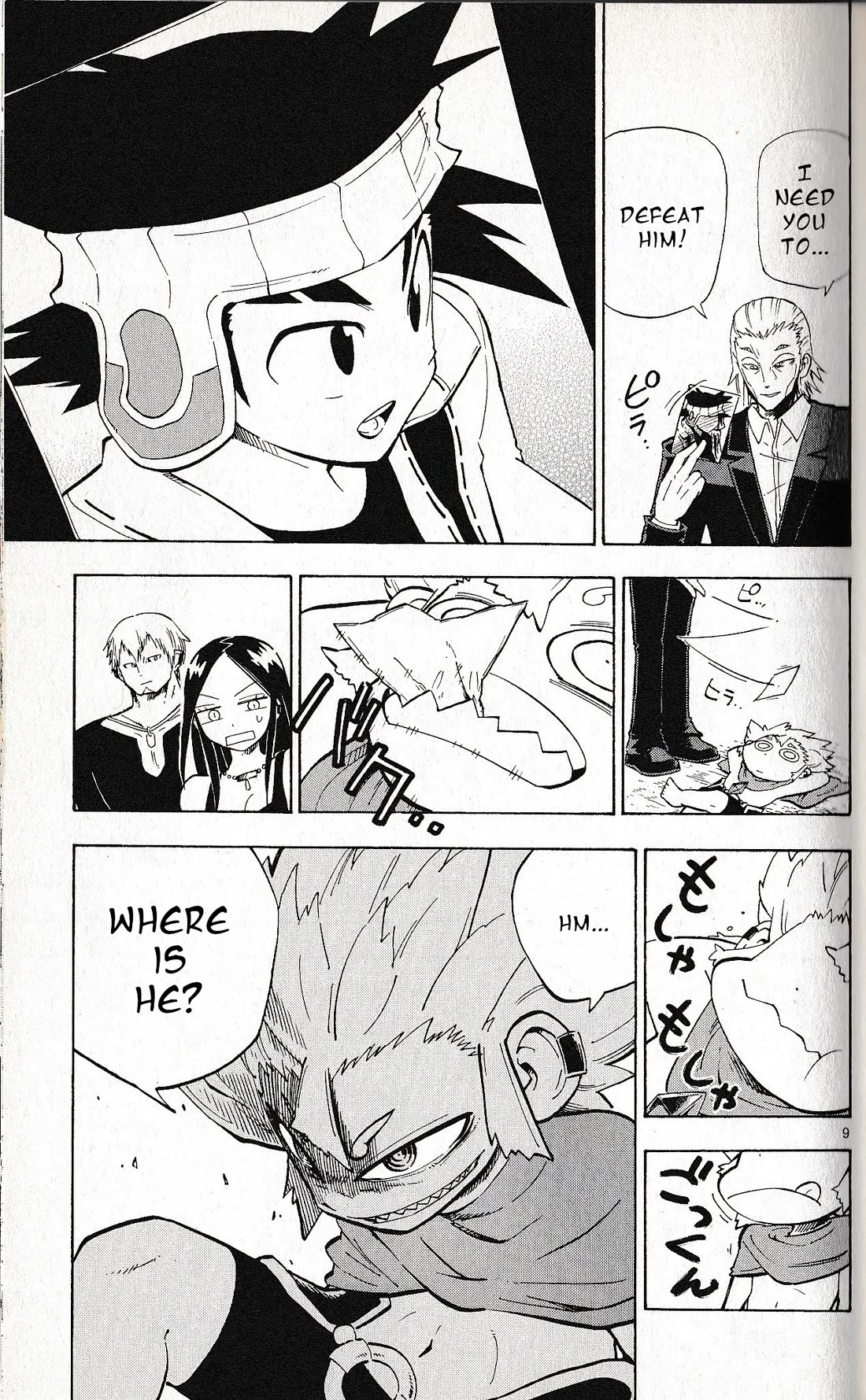 Pocket Monster Reburst Chapter 59 page 9 - Chapter 59: The Three Generals