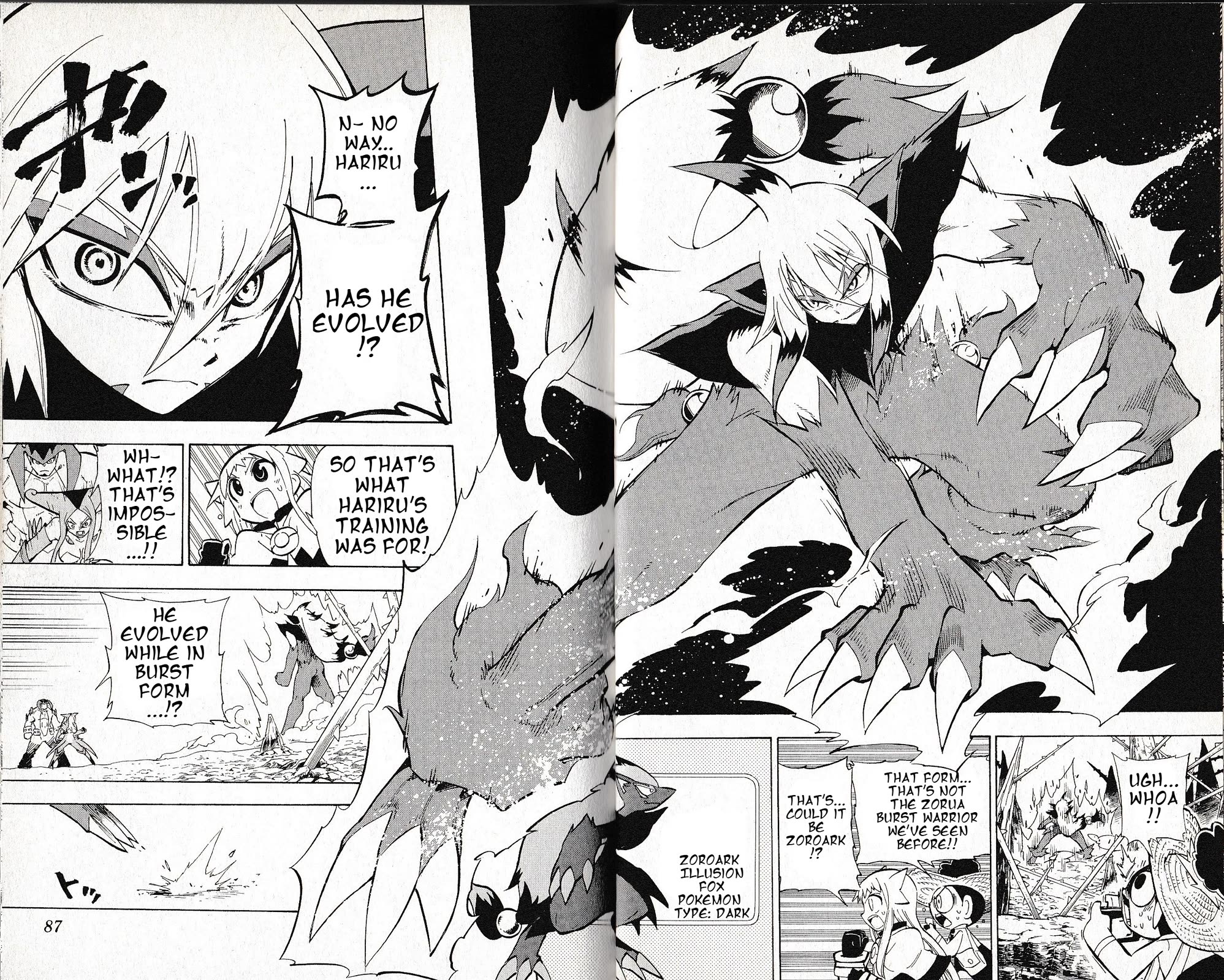 Pocket Monster Reburst Chapter 62 page 10 - Chapter 62: What Happened to Hariru!?!