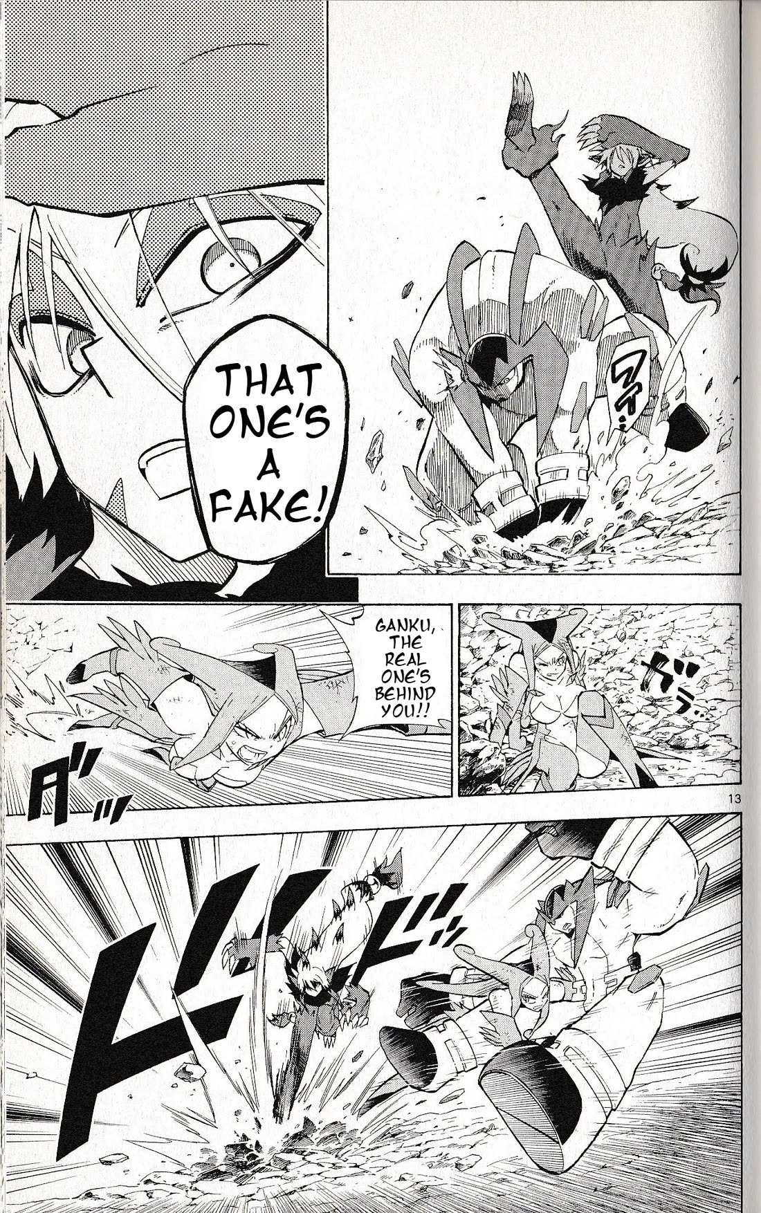 Pocket Monster Reburst Chapter 62 page 12 - Chapter 62: What Happened to Hariru!?!