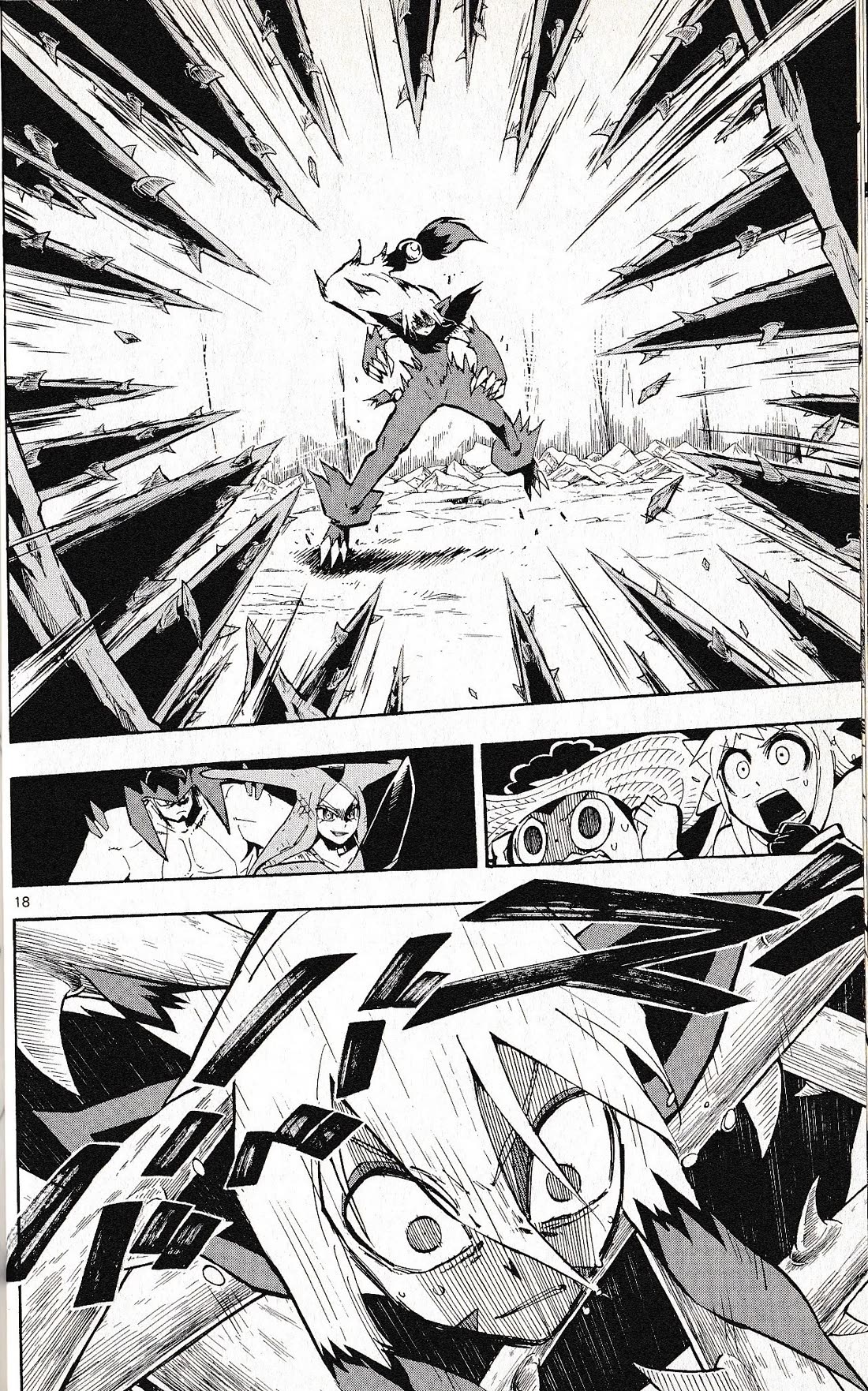 Pocket Monster Reburst Chapter 62 page 17 - Chapter 62: What Happened to Hariru!?!