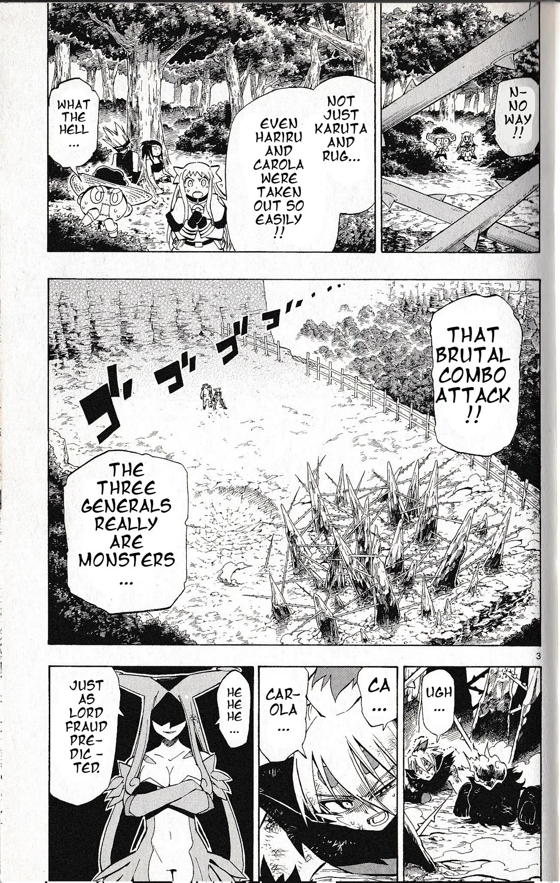 Pocket Monster Reburst Chapter 62 page 3 - Chapter 62: What Happened to Hariru!?!
