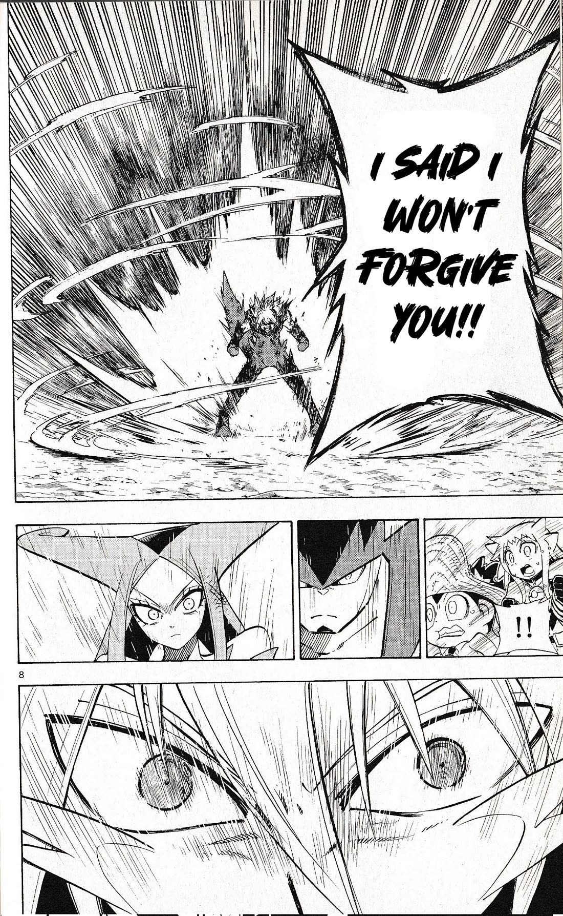 Pocket Monster Reburst Chapter 62 page 8 - Chapter 62: What Happened to Hariru!?!