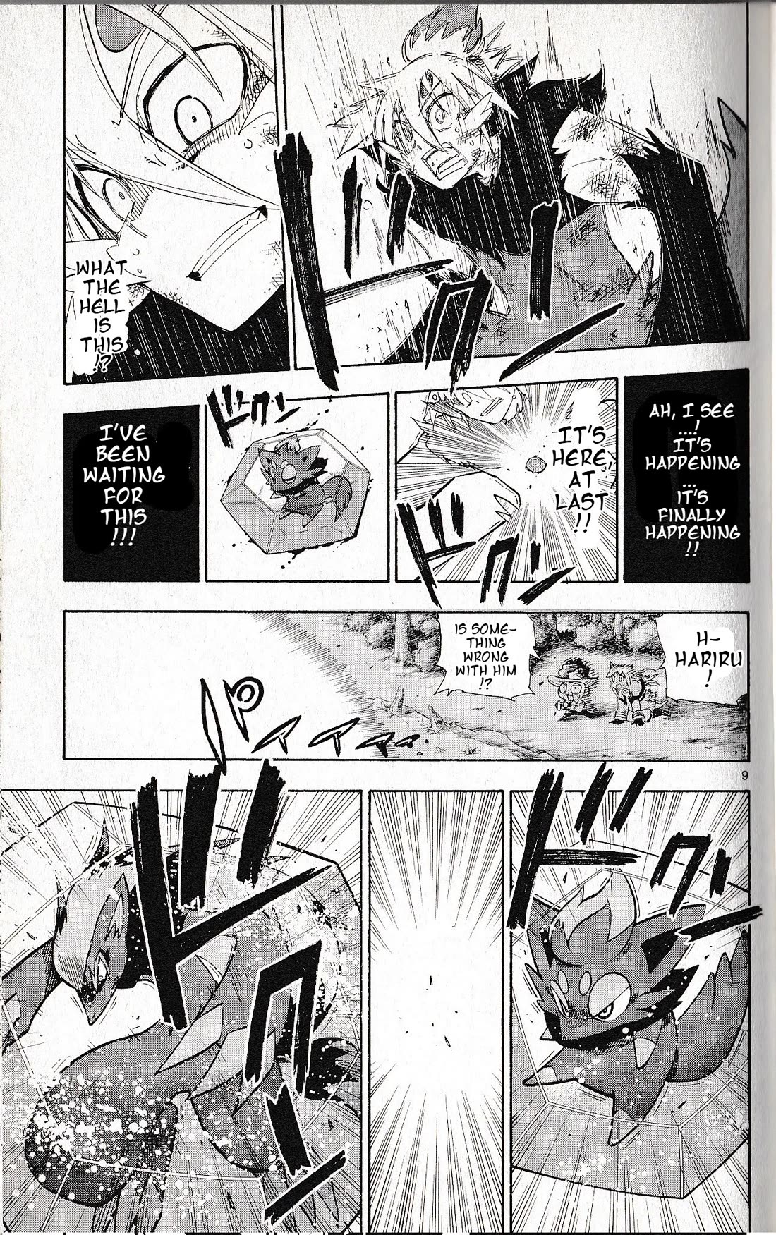 Pocket Monster Reburst Chapter 62 page 9 - Chapter 62: What Happened to Hariru!?!