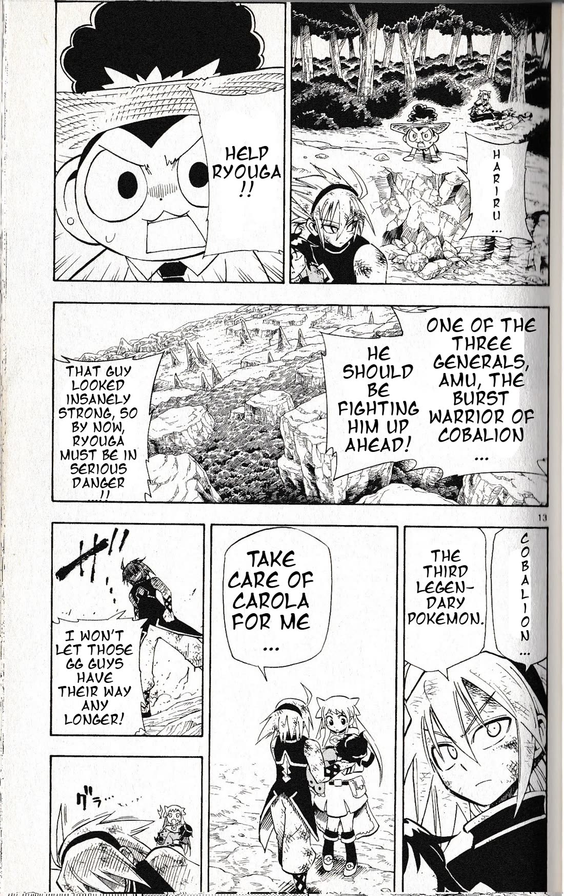 Pocket Monster Reburst Chapter 63 page 12 - Chapter 63: Hariru's Evolution