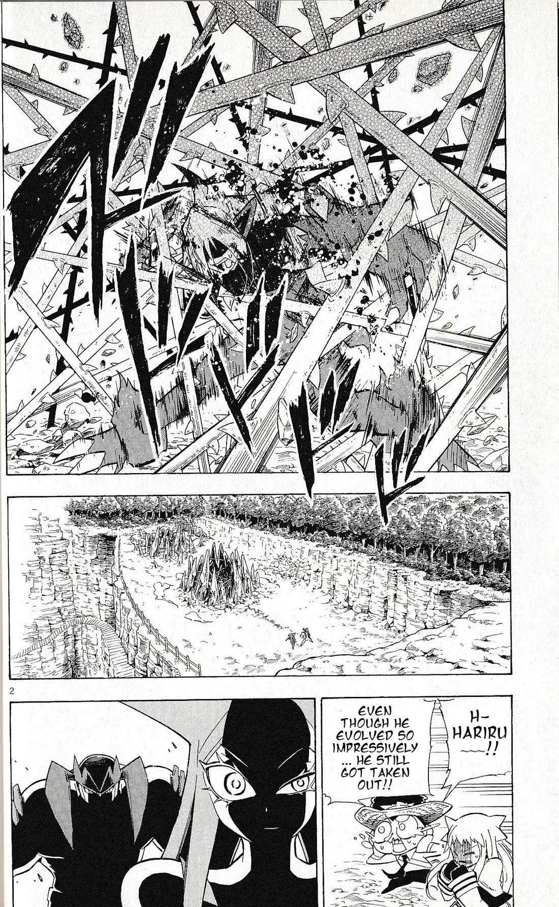 Pocket Monster Reburst Chapter 63 page 2 - Chapter 63: Hariru's Evolution