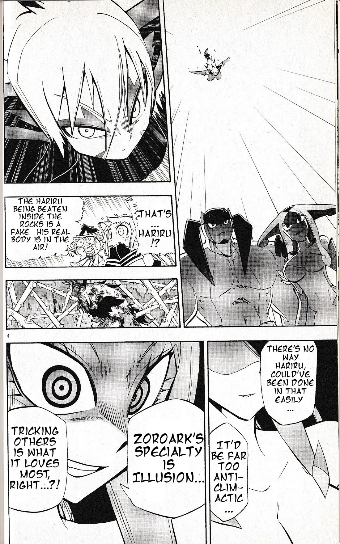 Pocket Monster Reburst Chapter 63 page 4 - Chapter 63: Hariru's Evolution