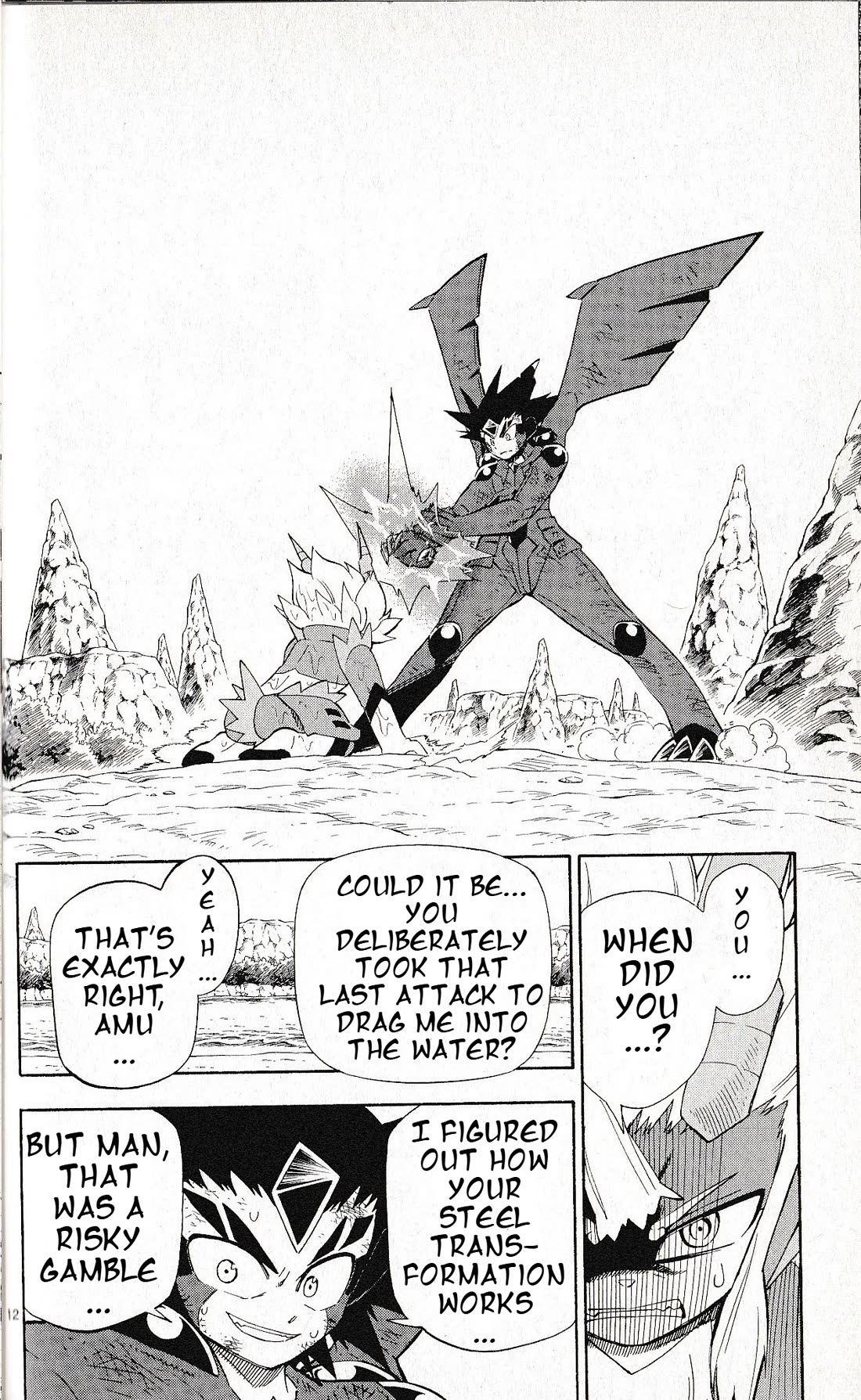 Pocket Monster Reburst Chapter 64 page 12 - Chapter 64: Metal