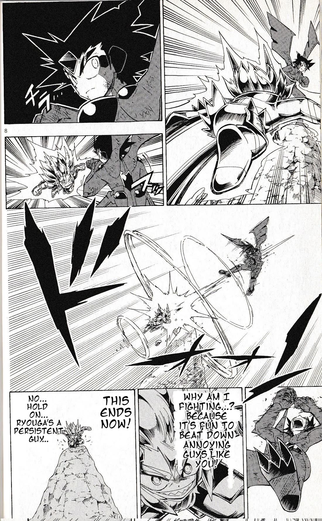 Pocket Monster Reburst Chapter 64 page 8 - Chapter 64: Metal