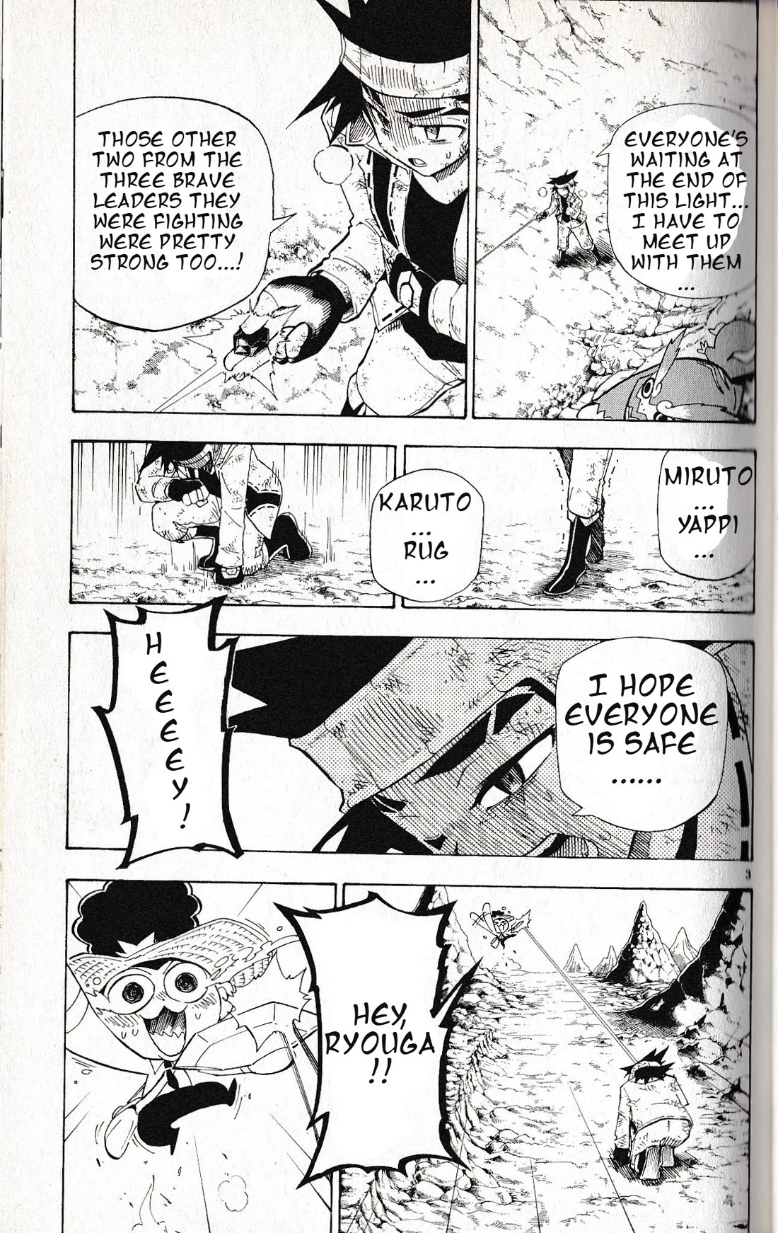 Pocket Monster Reburst Chapter 65 page 3 - Chapter 65: Respective Barriers