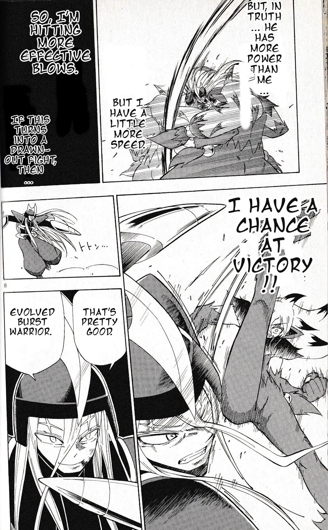 Pocket Monster Reburst Chapter 67 page 8 - Chapter 67: Evolution Against the Strongest