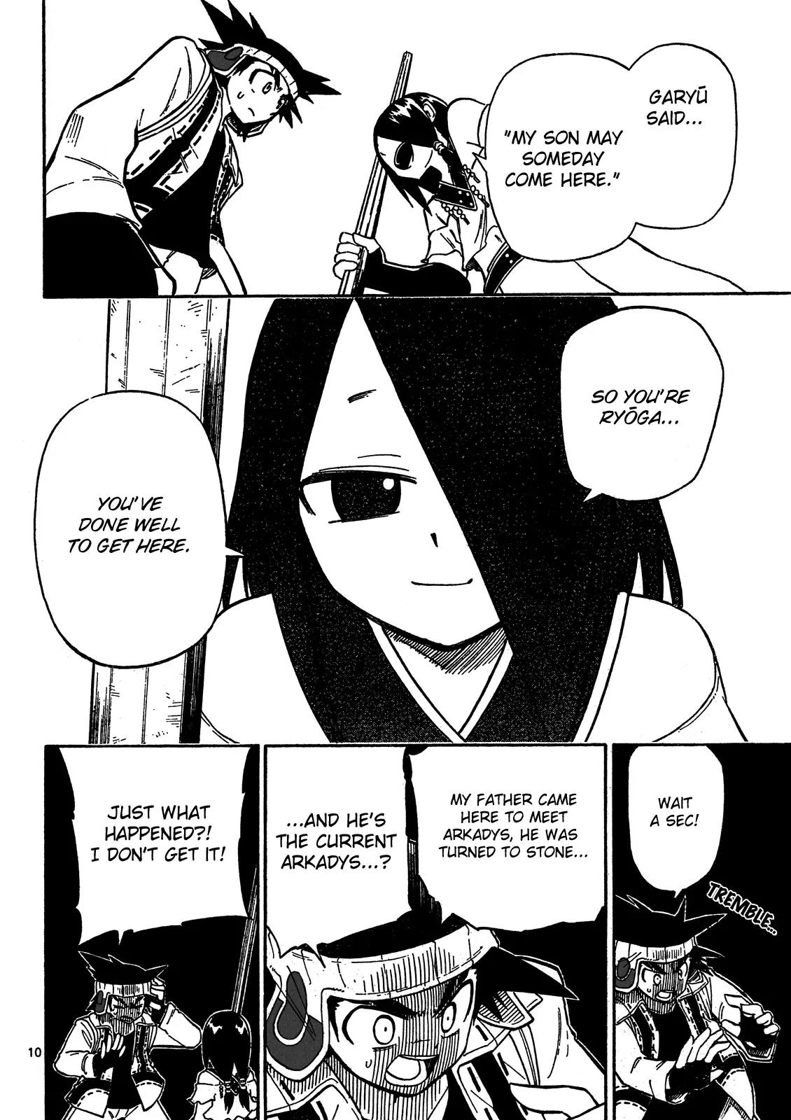 Pocket Monster Reburst Chapter 69 page 10 - Chapter 69: Dad and Arkadys