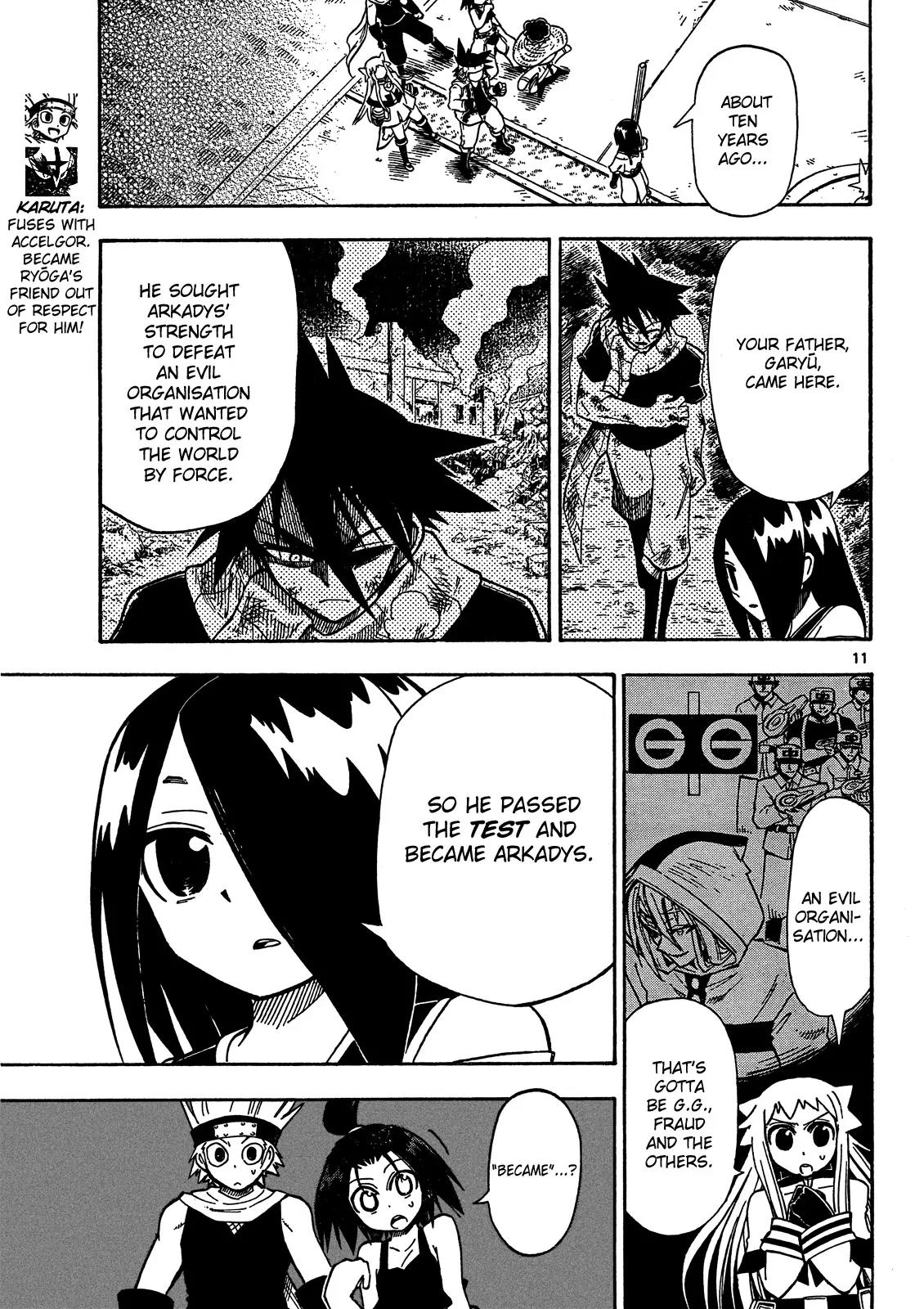 Pocket Monster Reburst Chapter 69 page 11 - Chapter 69: Dad and Arkadys