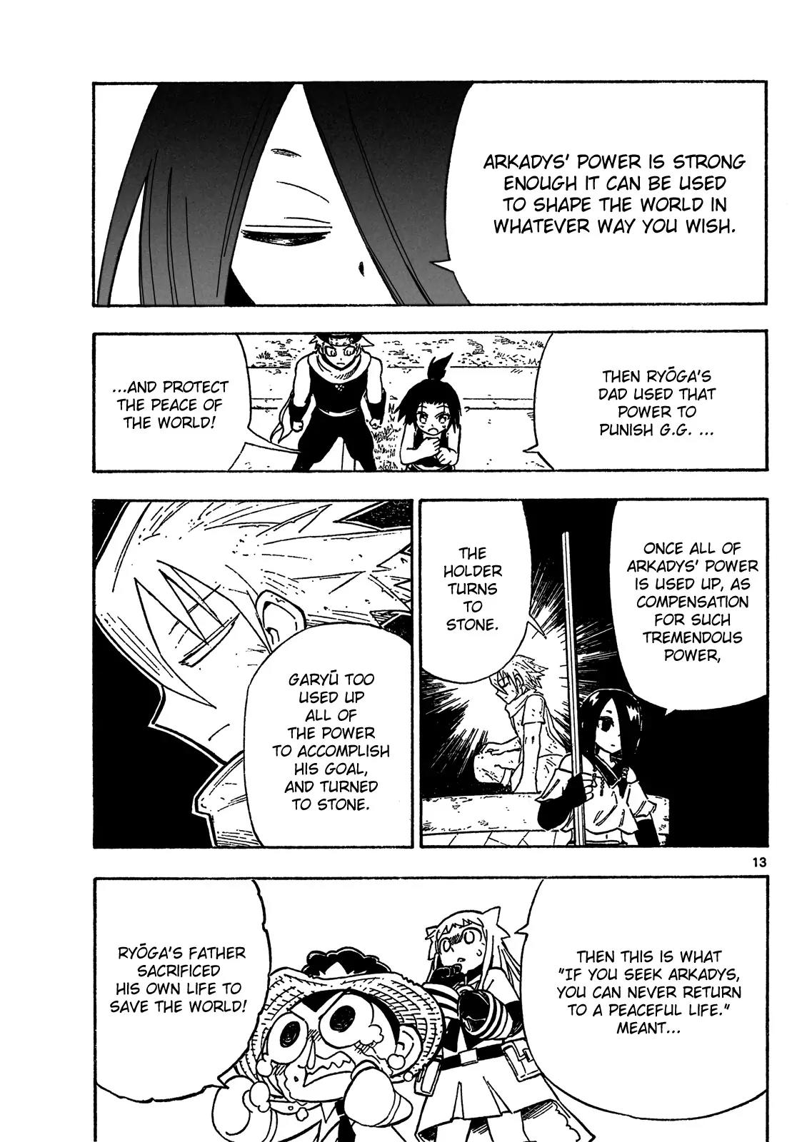 Pocket Monster Reburst Chapter 69 page 13 - Chapter 69: Dad and Arkadys