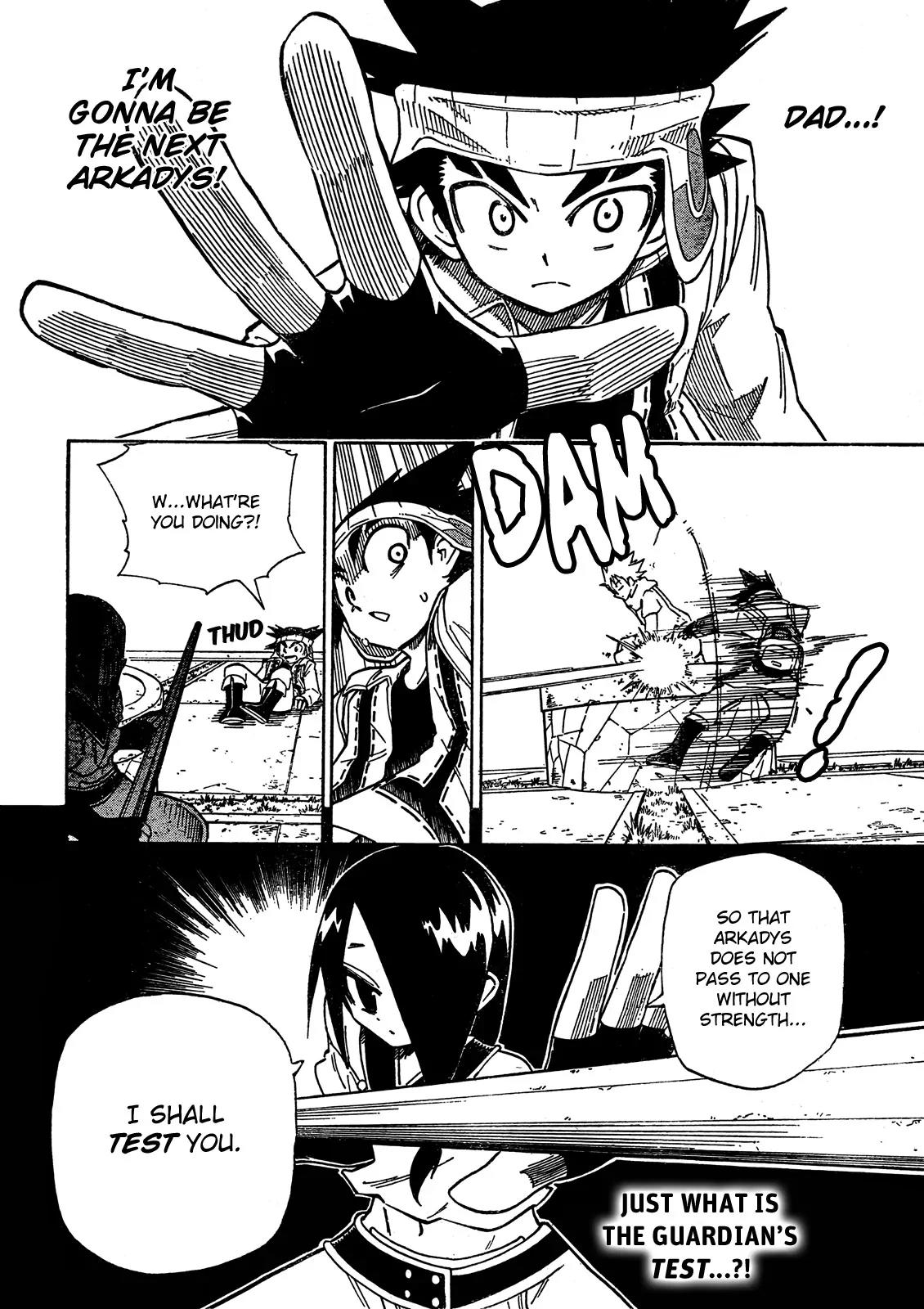 Pocket Monster Reburst Chapter 69 page 18 - Chapter 69: Dad and Arkadys