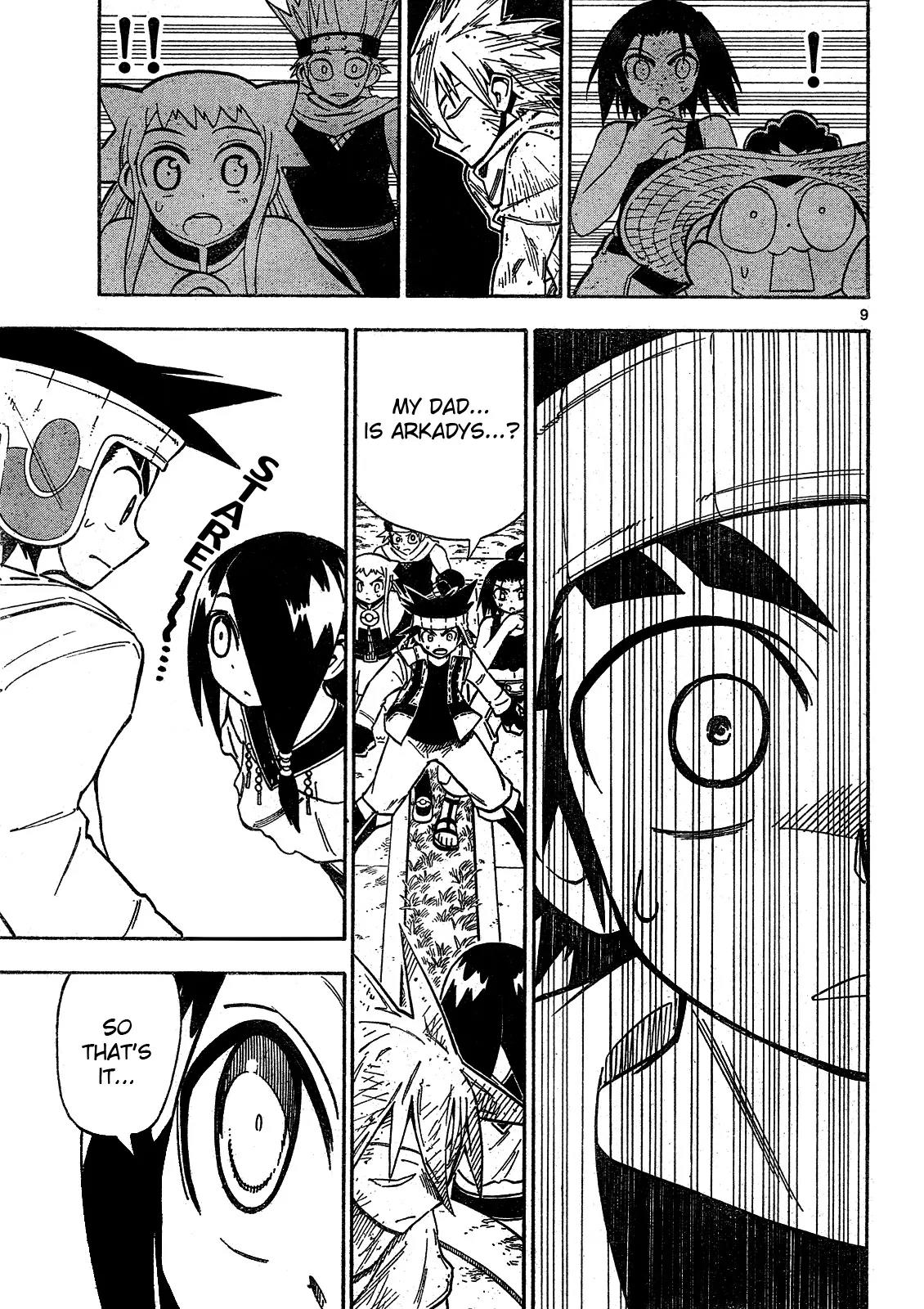 Pocket Monster Reburst Chapter 69 page 9 - Chapter 69: Dad and Arkadys
