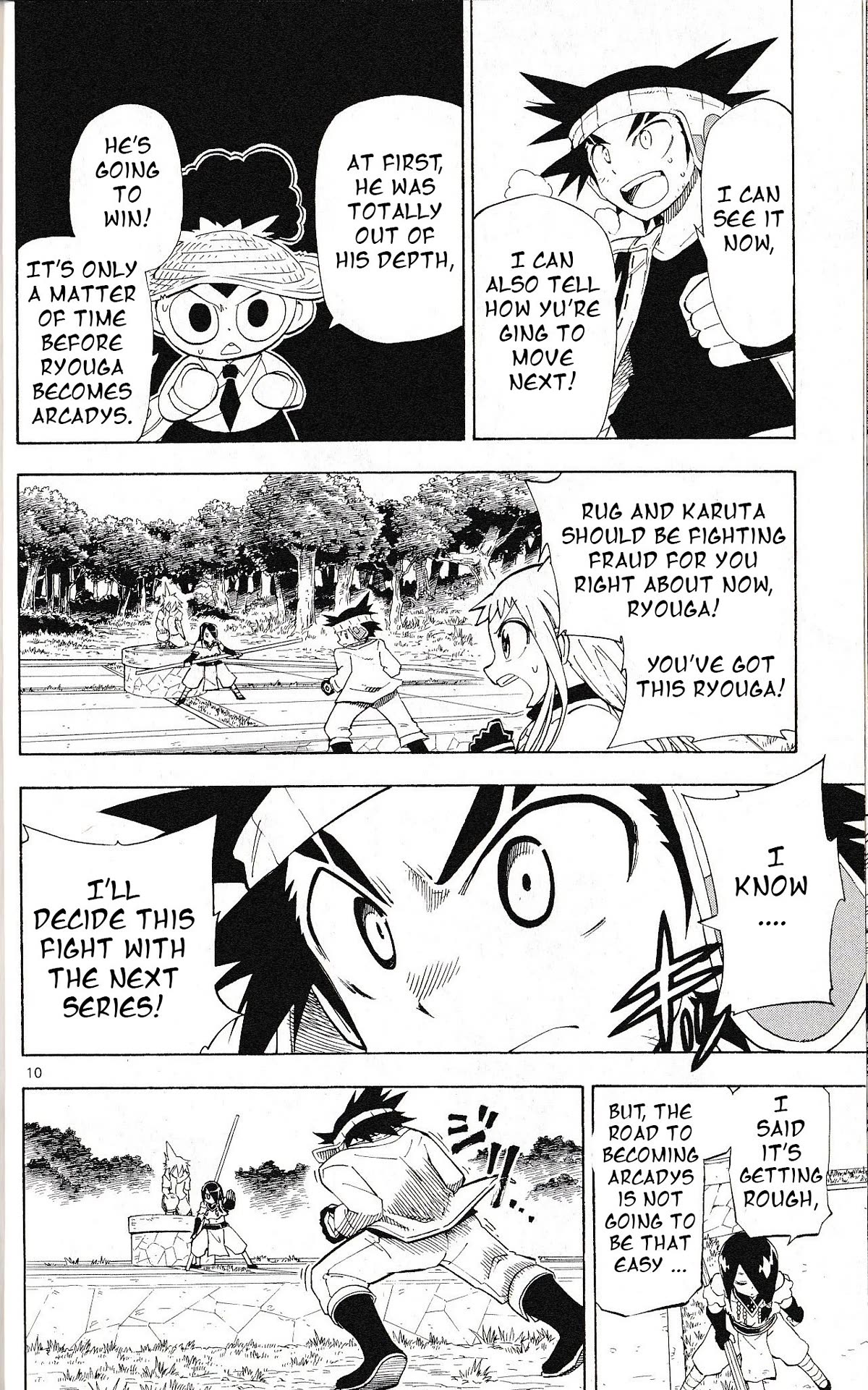 Pocket Monster Reburst Chapter 72 page 10 - Chapter 72: The One Would Would Be Arcadys