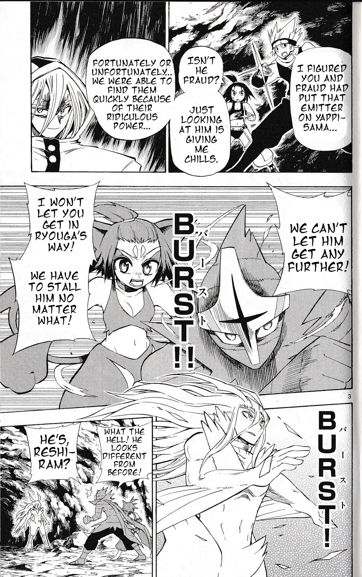 Pocket Monster Reburst Chapter 72 page 3 - Chapter 72: The One Would Would Be Arcadys