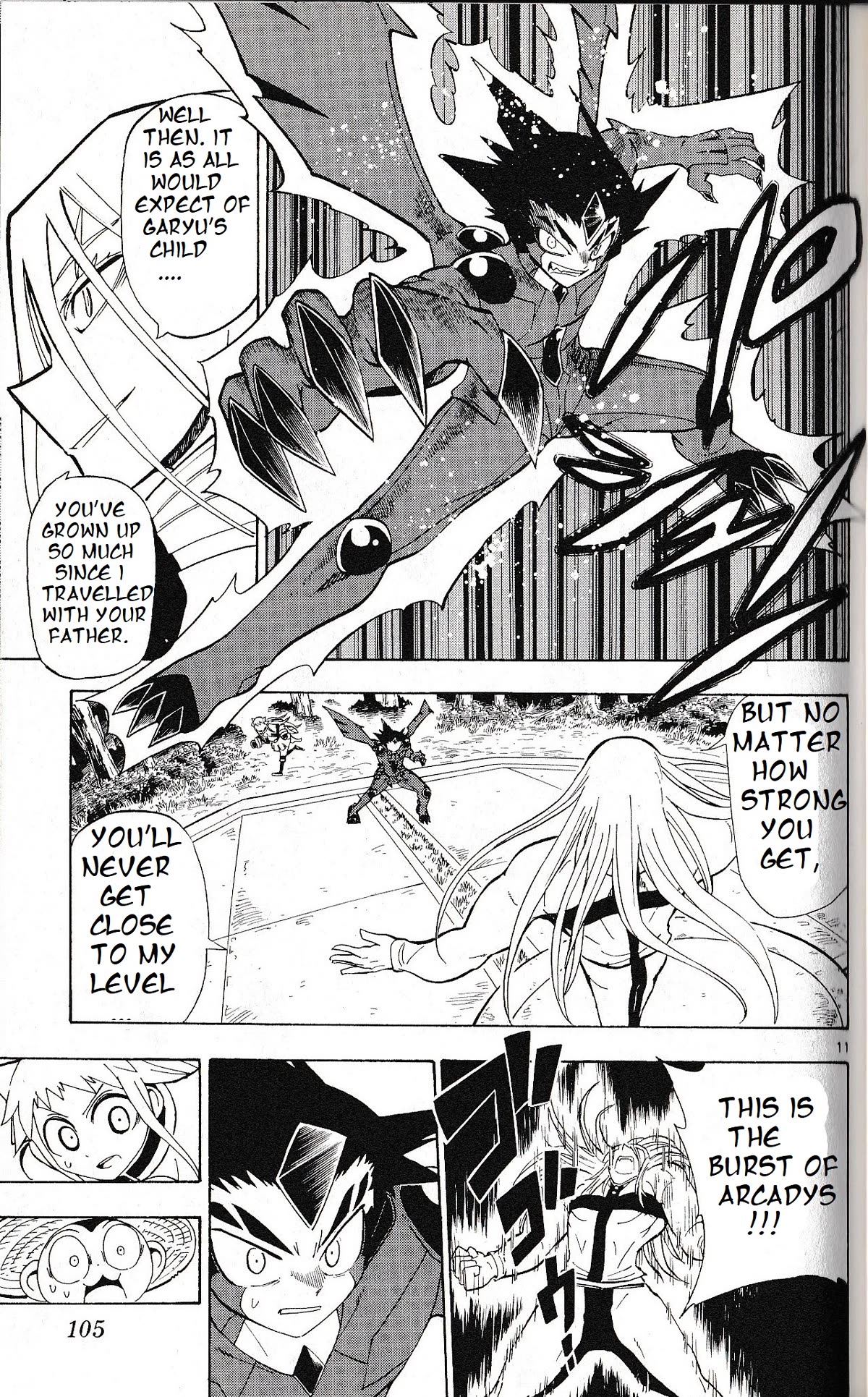 Pocket Monster Reburst Chapter 73 page 11 - Chapter 73: The Birth of A New Arcadys