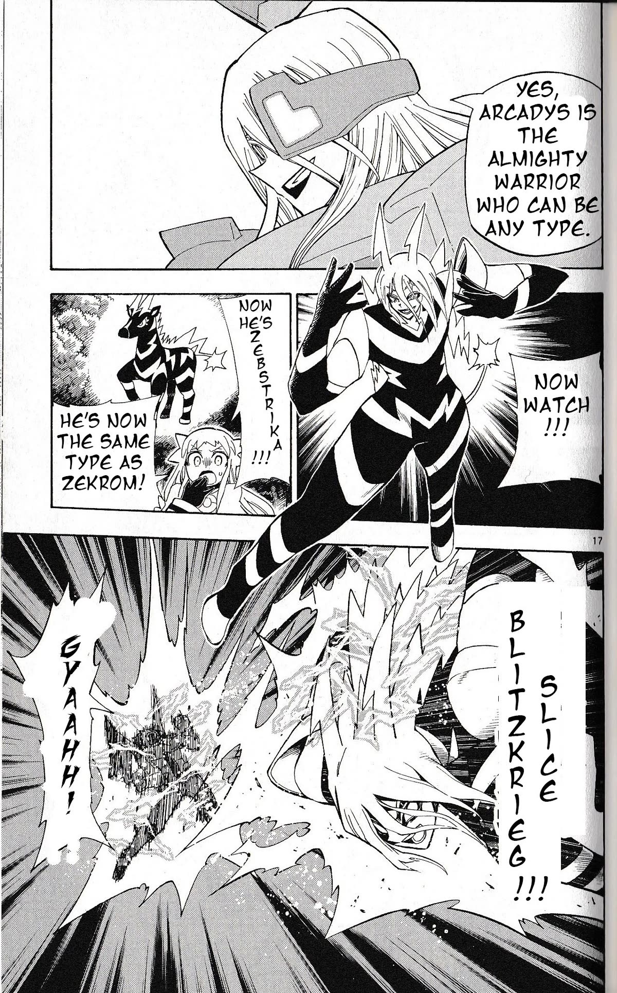 Pocket Monster Reburst Chapter 73 page 17 - Chapter 73: The Birth of A New Arcadys