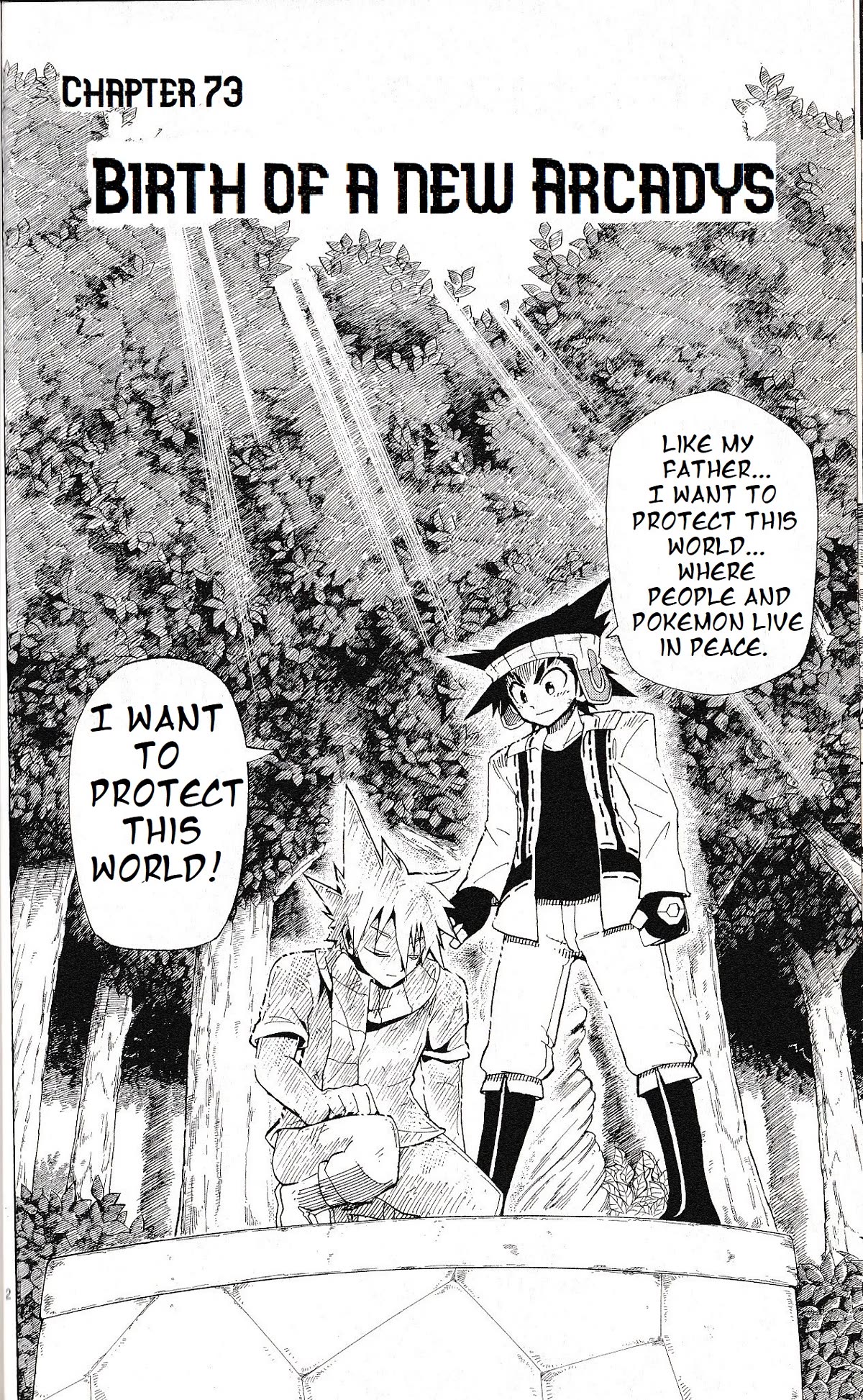 Pocket Monster Reburst Chapter 73 page 2 - Chapter 73: The Birth of A New Arcadys