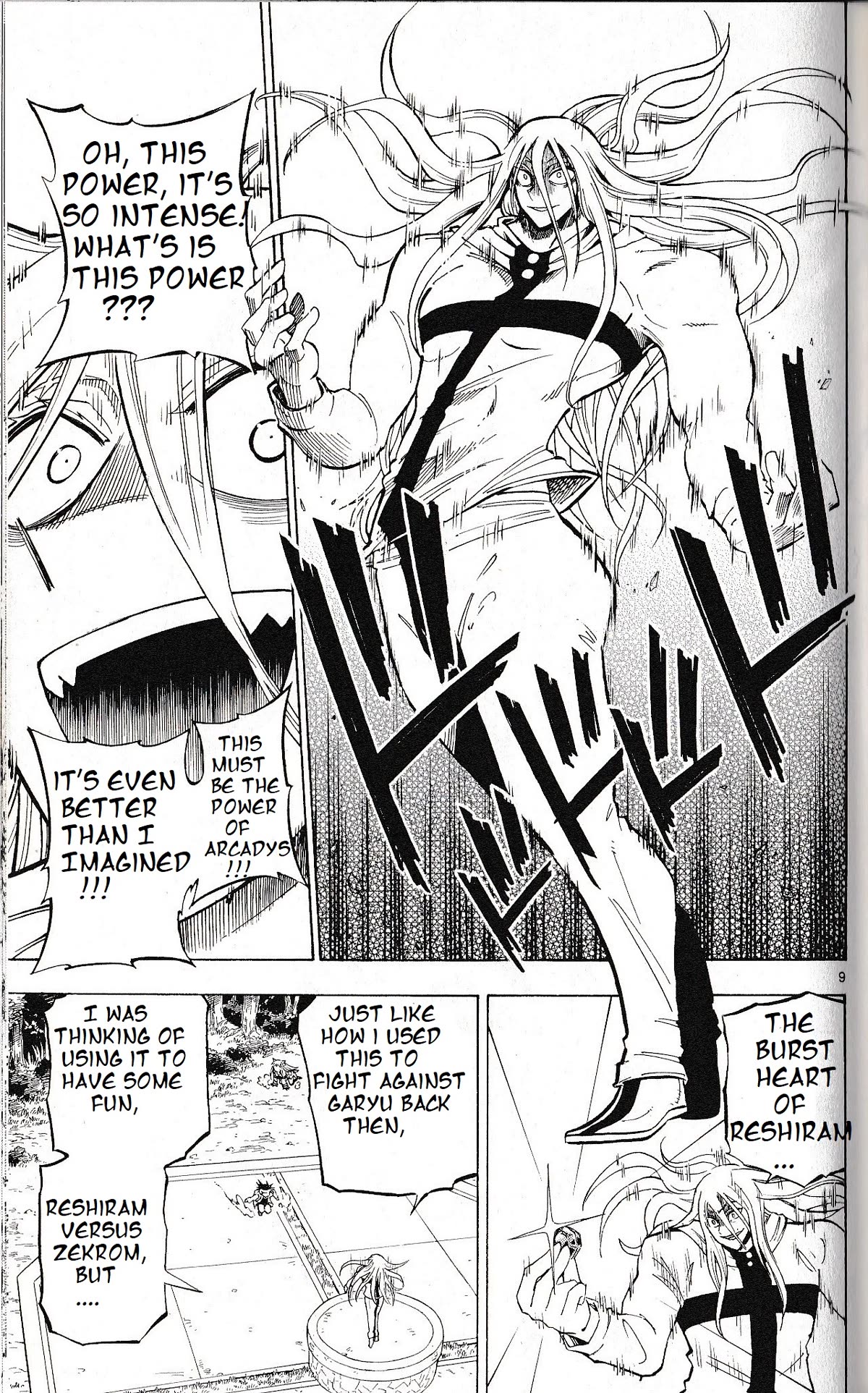 Pocket Monster Reburst Chapter 73 page 9 - Chapter 73: The Birth of A New Arcadys
