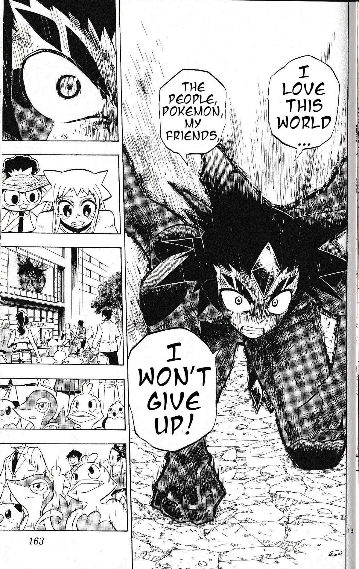 Pocket Monster Reburst Chapter 76 page 13 - Chapter 76: The Power of One & The Power of The World
