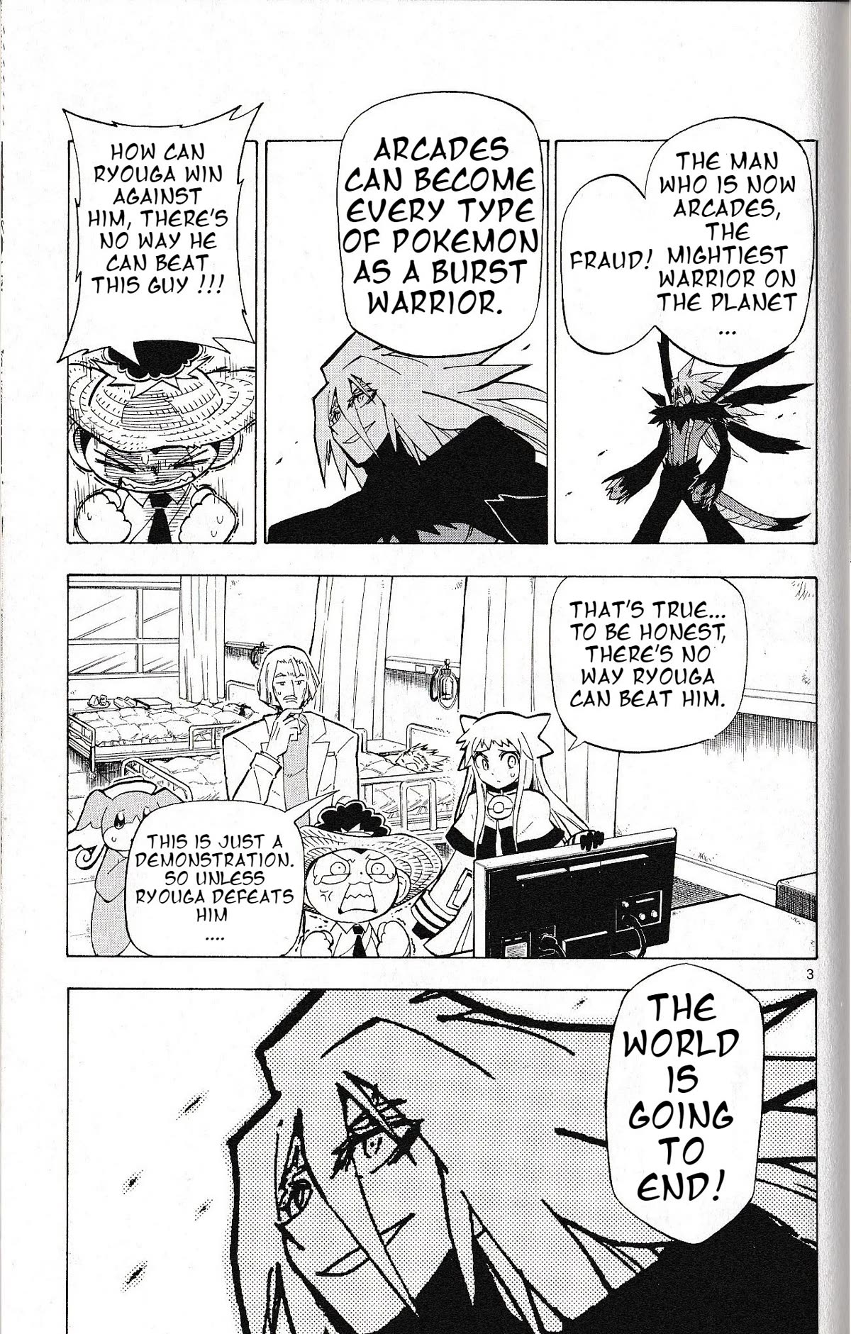 Pocket Monster Reburst Chapter 76 page 3 - Chapter 76: The Power of One & The Power of The World