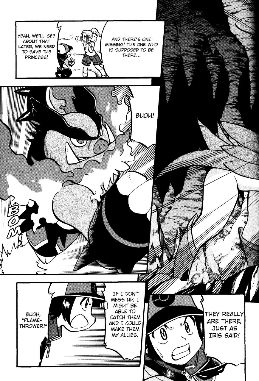 Pocket Monster Special: B-W Hen Chapter 46 page 13 - Chapter 46