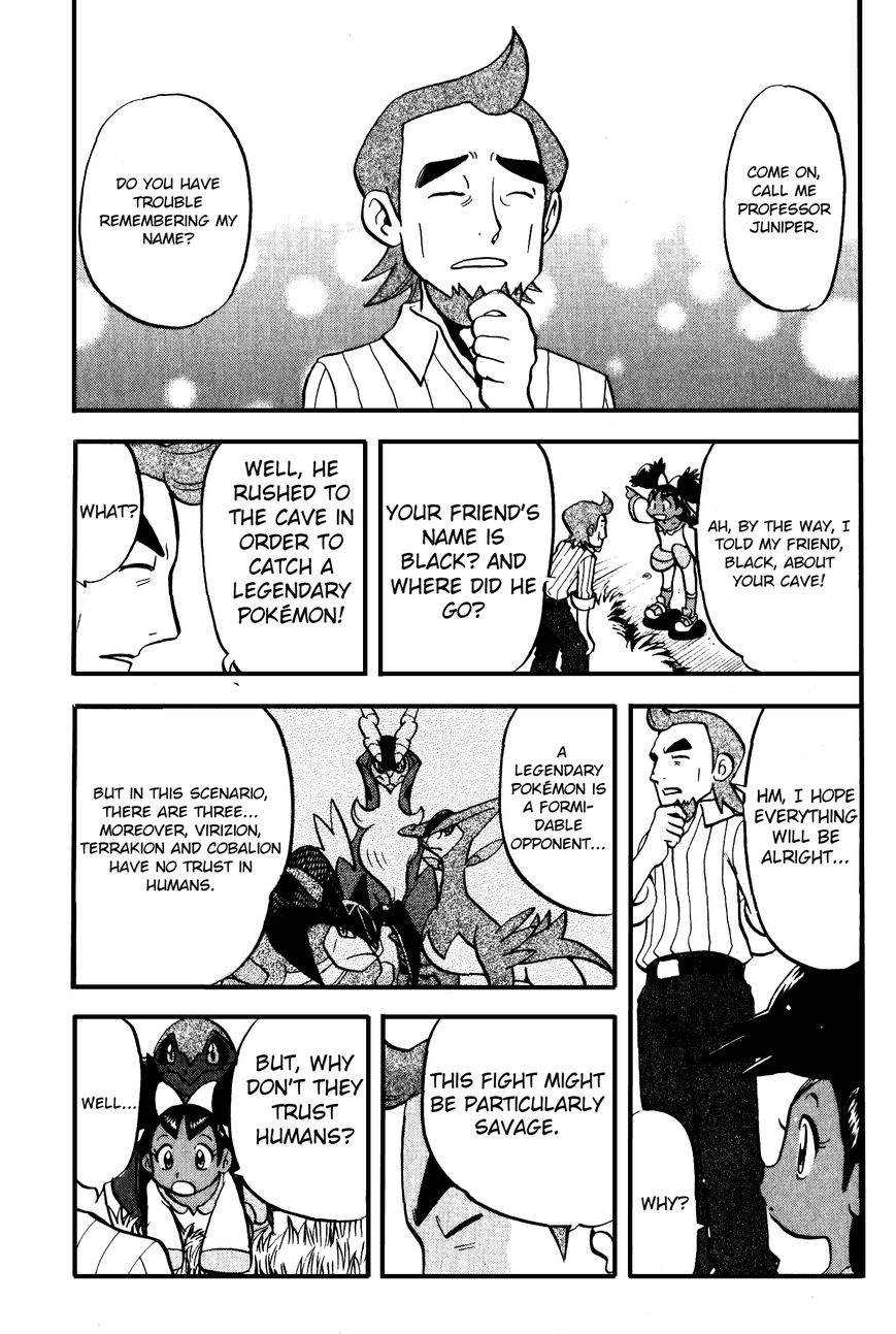 Pocket Monster Special: B-W Hen Chapter 46 page 23 - Chapter 46