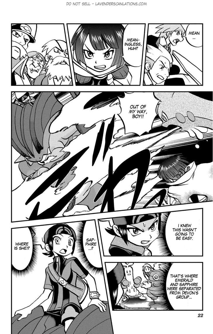 Pocket Monster Special ORAS Chapter 8 page 22 - Chapter 8