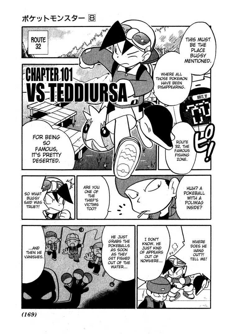 Pocket Monster Special Chapter 101 page 1 - Chapter 101: VS Teddiursa