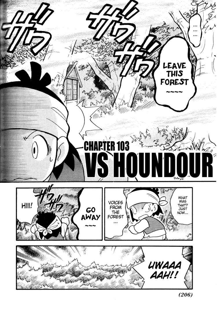Pocket Monster Special Chapter 103 page 2 - Chapter 103: VS Houndour