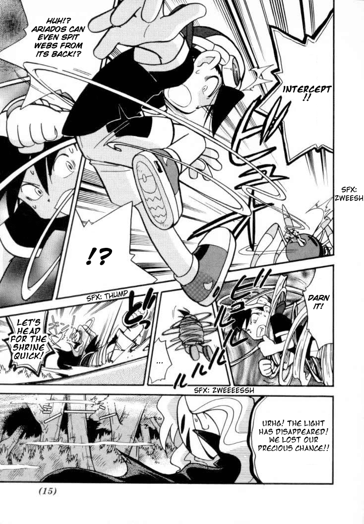 Pocket Monster Special Chapter 104 page 17 - Chapter 104: Vs. Ariados