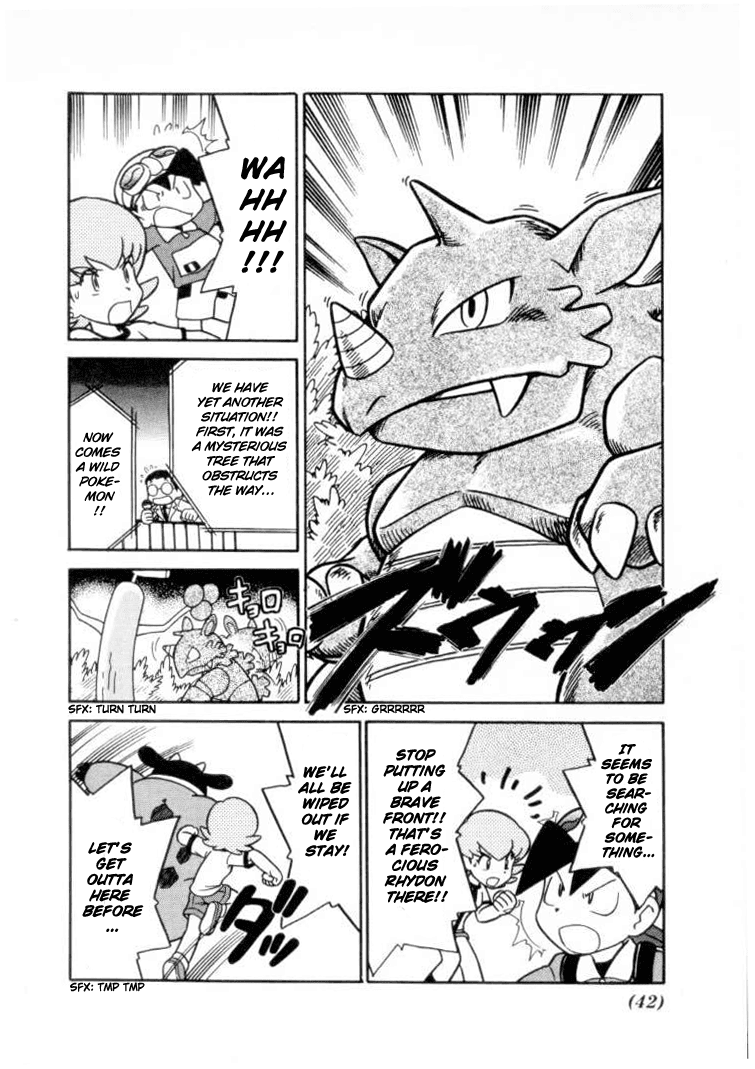 Pocket Monster Special Chapter 106 page 5 - Chapter 106: Vs. Sudowoodo