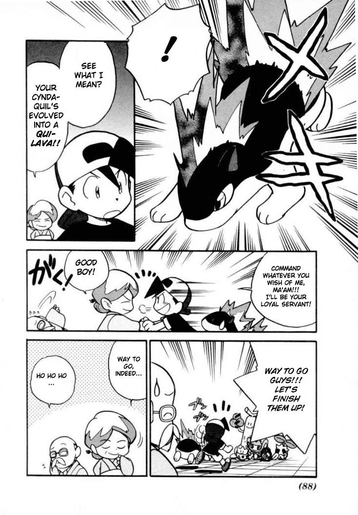 Pocket Monster Special Chapter 108 page 10 - Chapter 108: Vs. Quilava