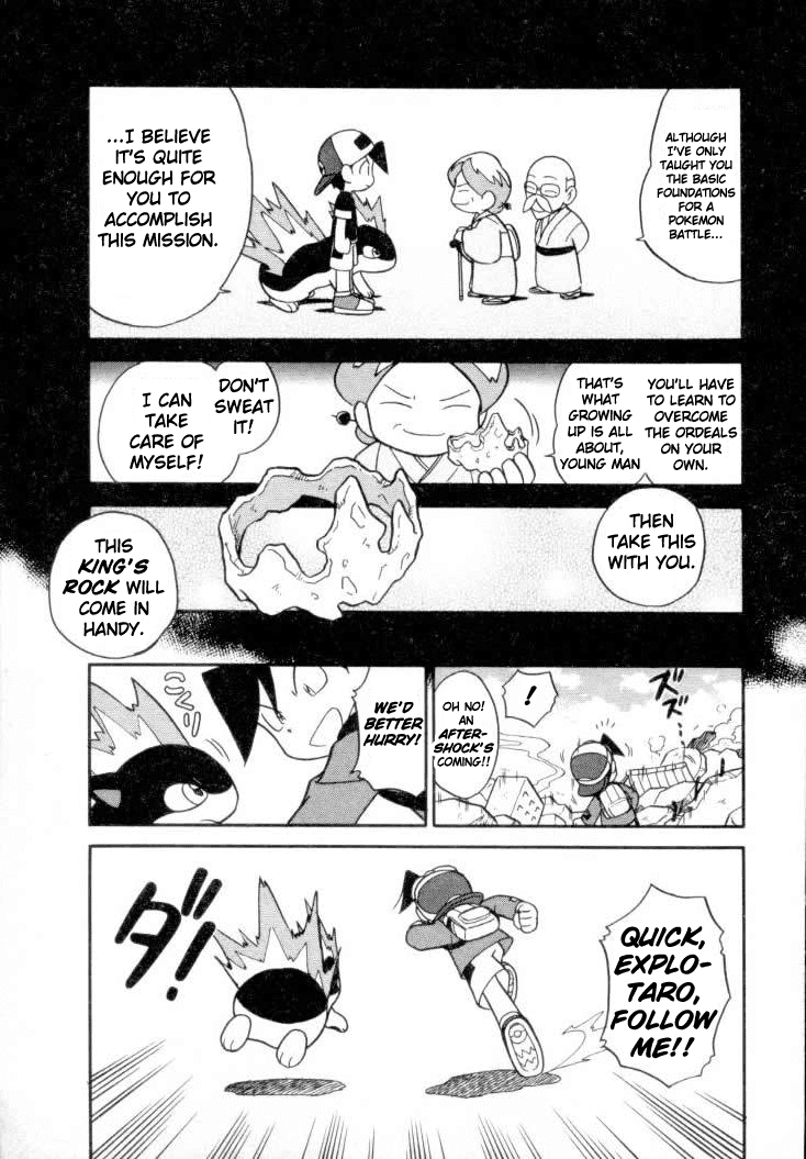 Pocket Monster Special Chapter 108 page 13 - Chapter 108: Vs. Quilava