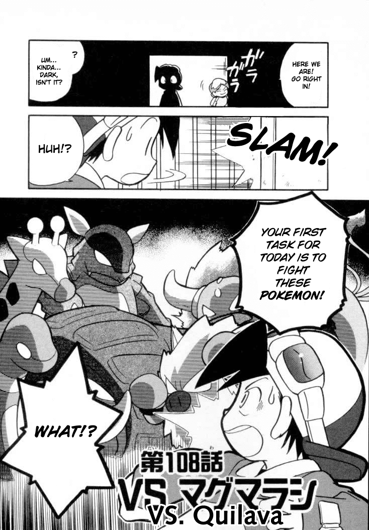 Pocket Monster Special Chapter 108 page 2 - Chapter 108: Vs. Quilava
