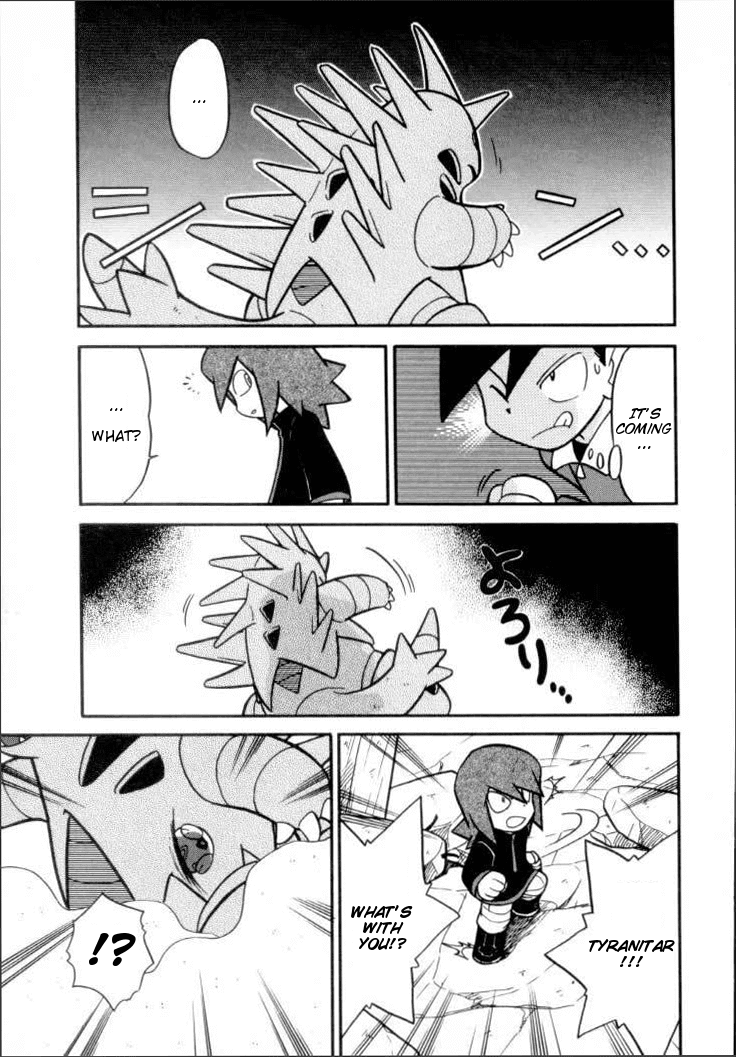Pocket Monster Special Chapter 111 page 13 - Chapter 111: Vs. Tyranitar