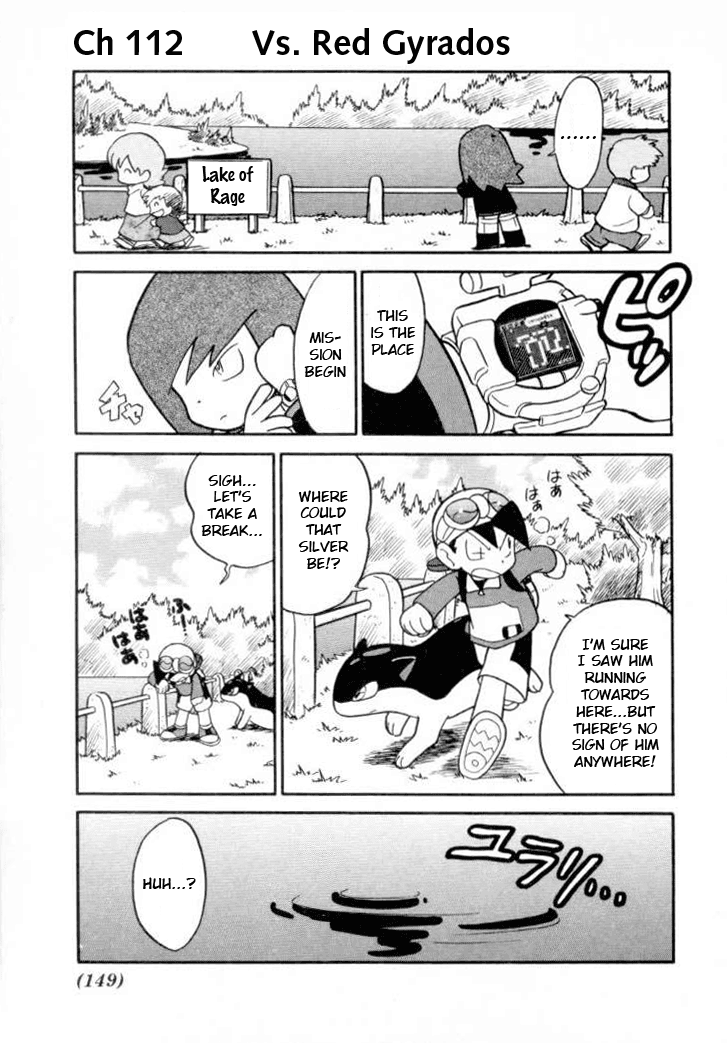 Pocket Monster Special Chapter 112 page 1 - Chapter 112: Vs. Red Gyrados