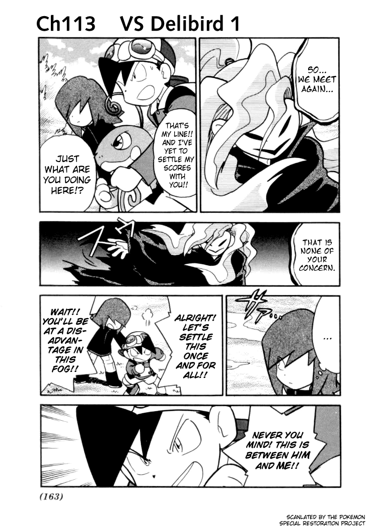 Pocket Monster Special Chapter 113 page 1 - Chapter 113: Vs. Delibird I