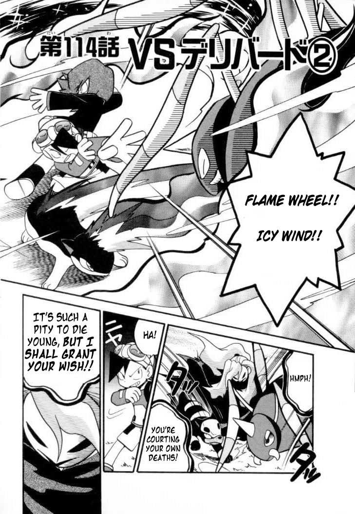 Pocket Monster Special Chapter 114 page 2 - Chapter 114: Vs. Delibird II