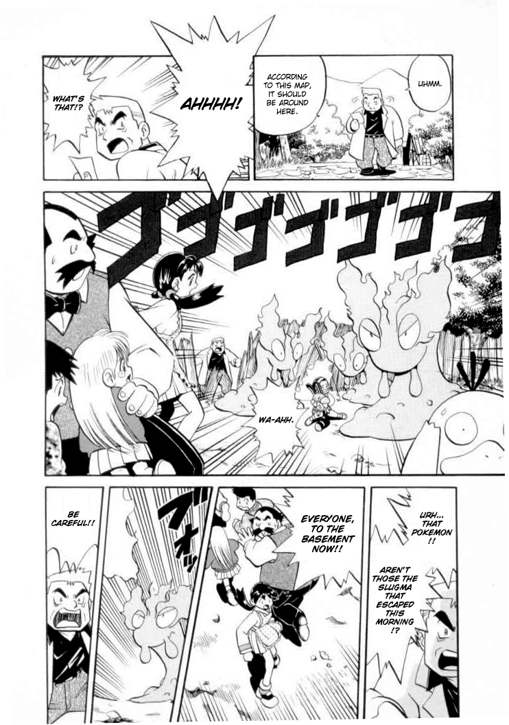 Pocket Monster Special Chapter 117 page 13 - Chapter 117: Vs. Slugma