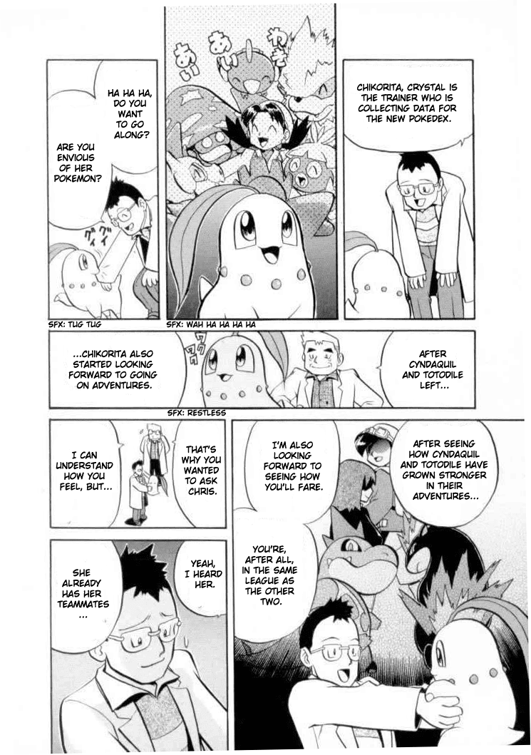 Pocket Monster Special Chapter 118 page 4 - Chapter 118: Vs. Chikorita