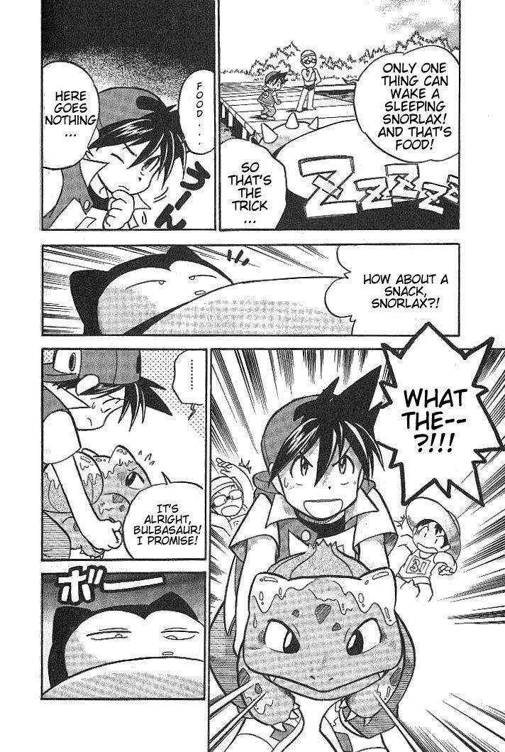 Pocket Monster Special Chapter 12 page 12 - Chapter 12: VS Snorlax